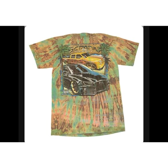 Scrapin’ The Coast 2015 Tie-Dye Tee - Picture 1 of 4